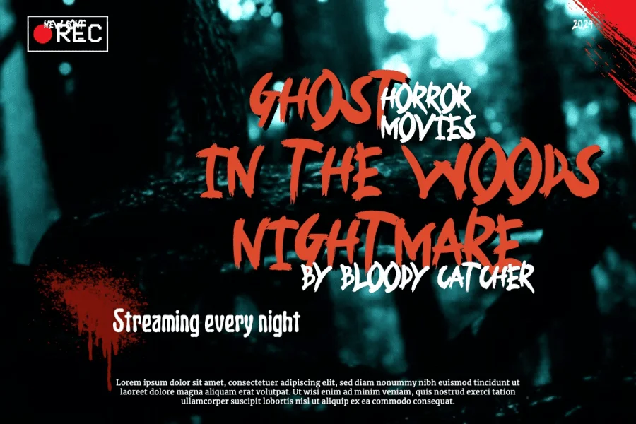 Dracutaz Font preview 8