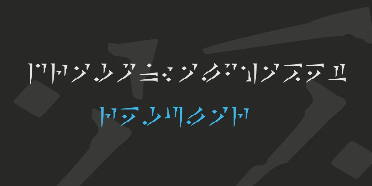 dragon_alphabet Font
