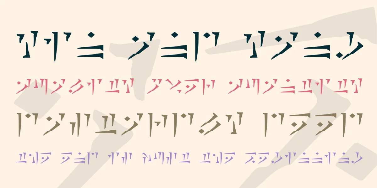 dragon_alphabet Font preview 2