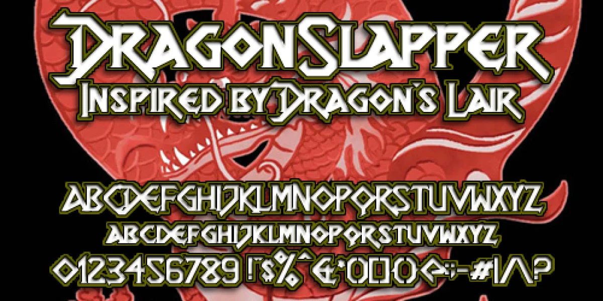 Dragon Slapper Font