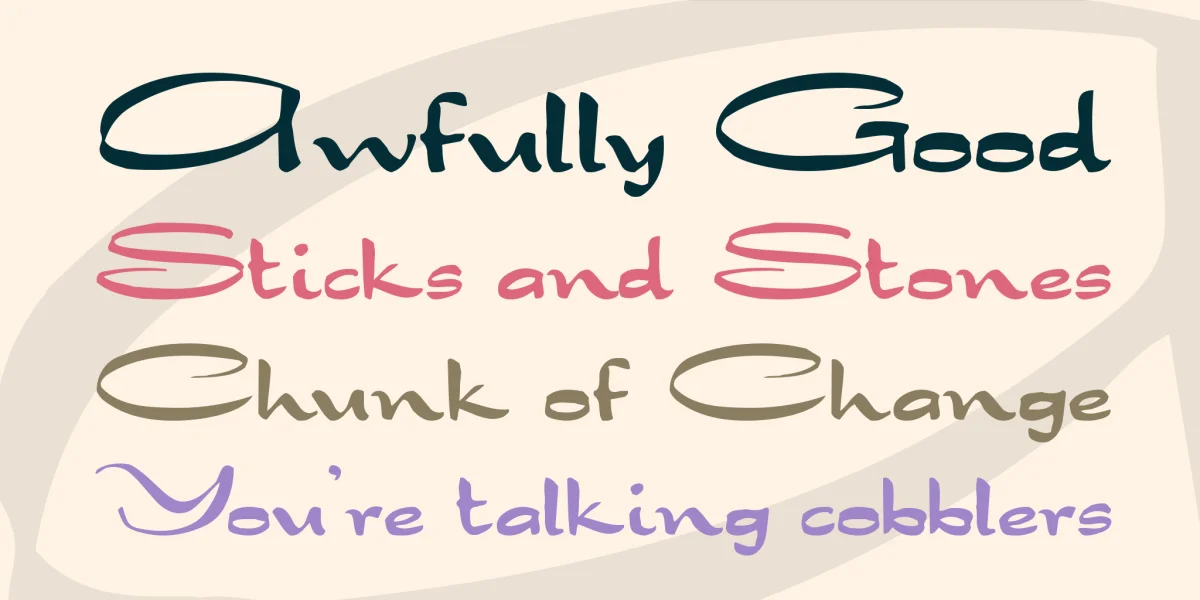 Dragonwick FG Font preview 2
