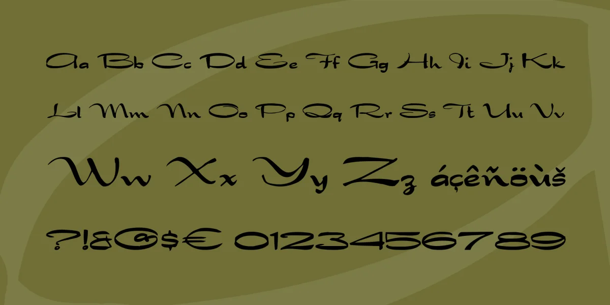 Dragonwick FG Font preview 4
