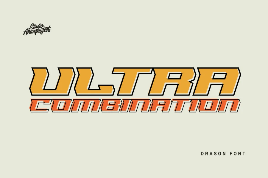 Drason Demo Font preview 16