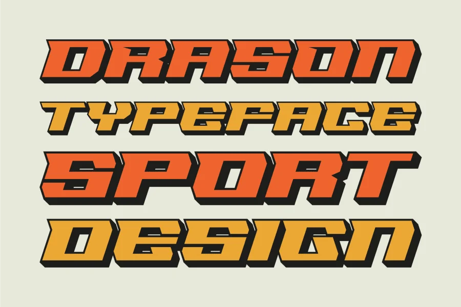 Drason Demo Font preview 5