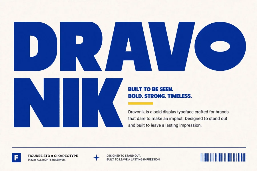 Dravonik Demo Font