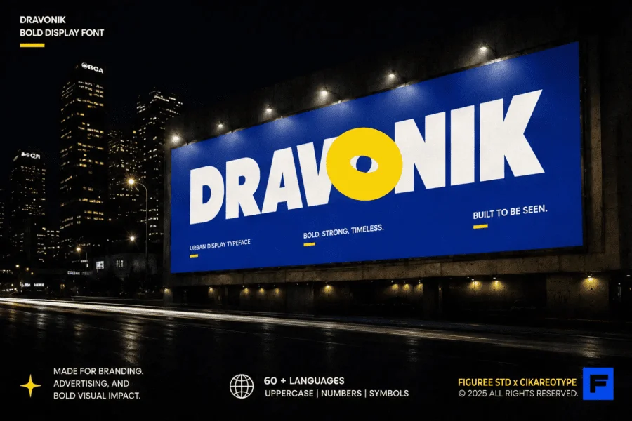 Dravonik Demo Font preview 10