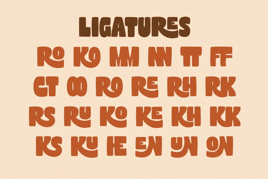 Dream Kudos Font preview 8