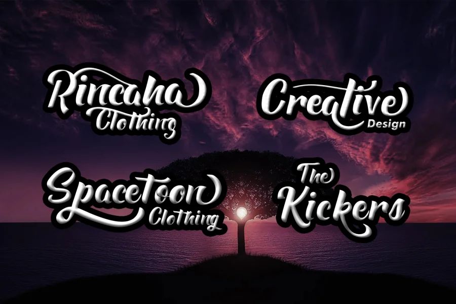 Dreamstars Font preview 5