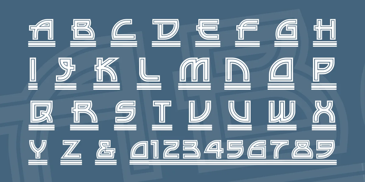 Drive-Thru Font preview 2