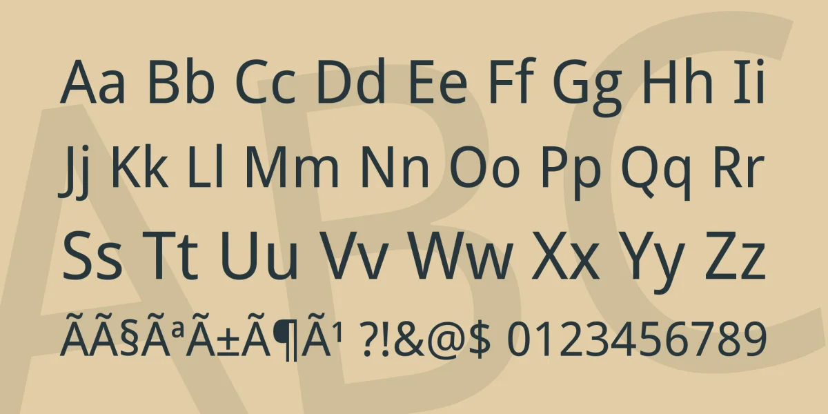 Droid Sans Font Family preview 4