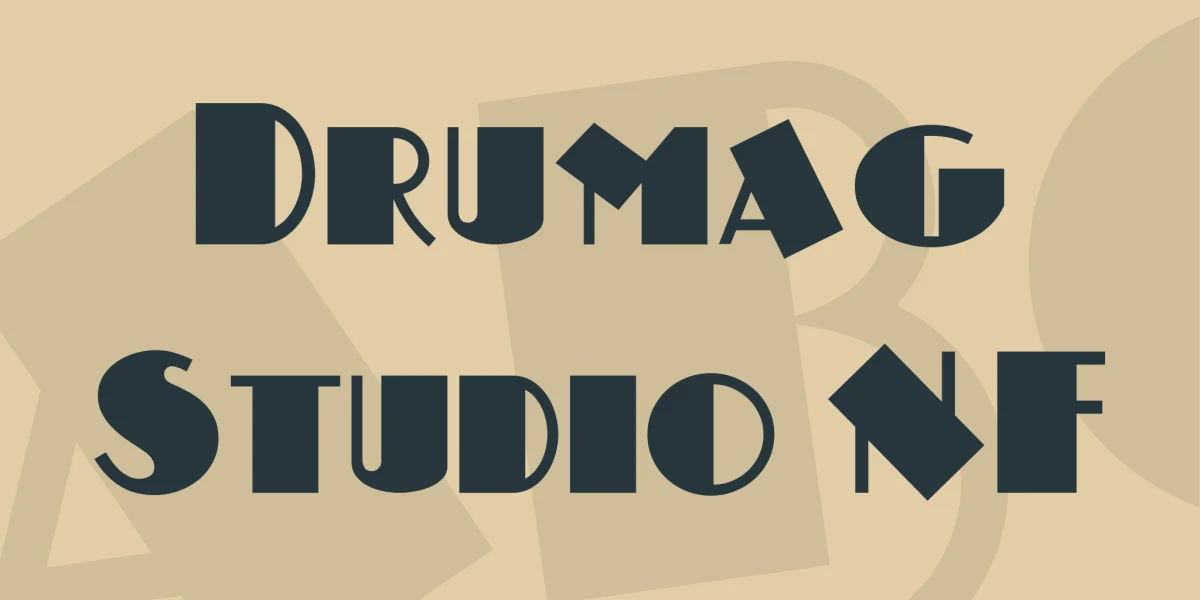 Drumag Studio NF Font