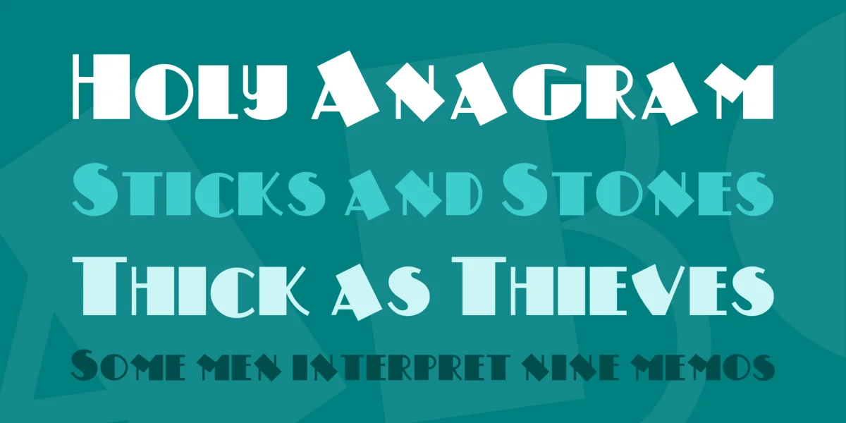 Drumag Studio NF Font preview 2