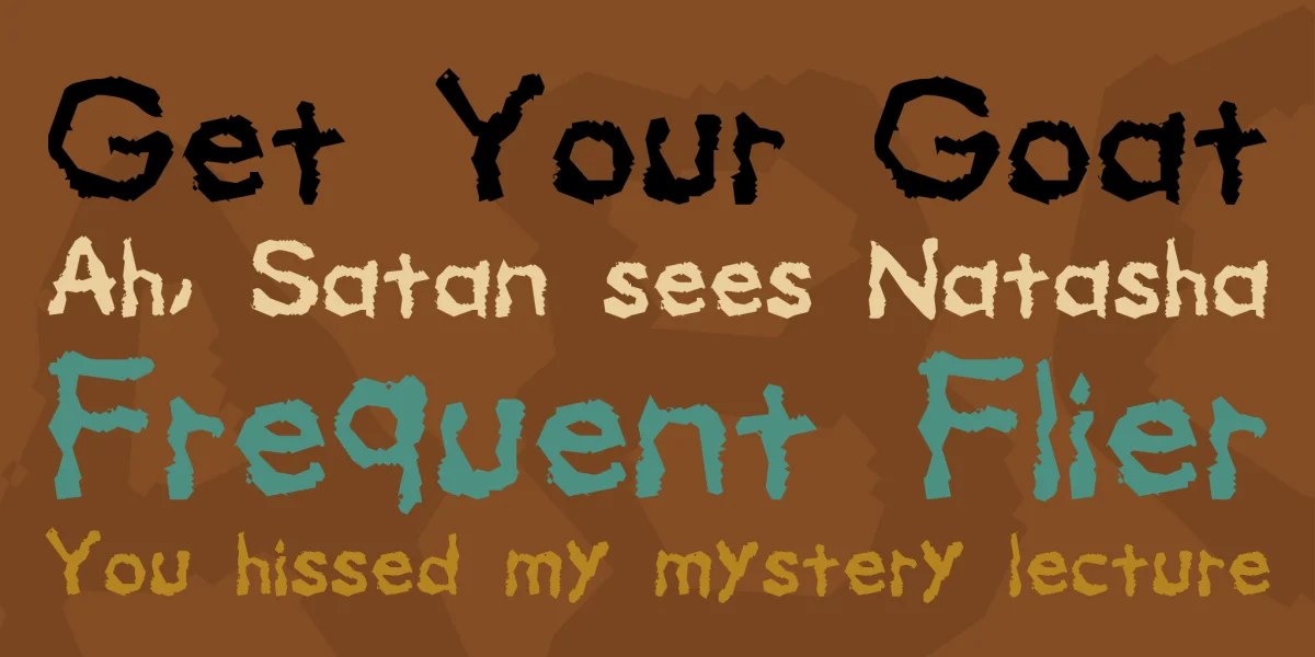 Drunker (sRB) Font preview 2