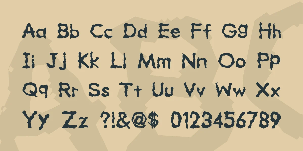Drunker (sRB) Font preview 4