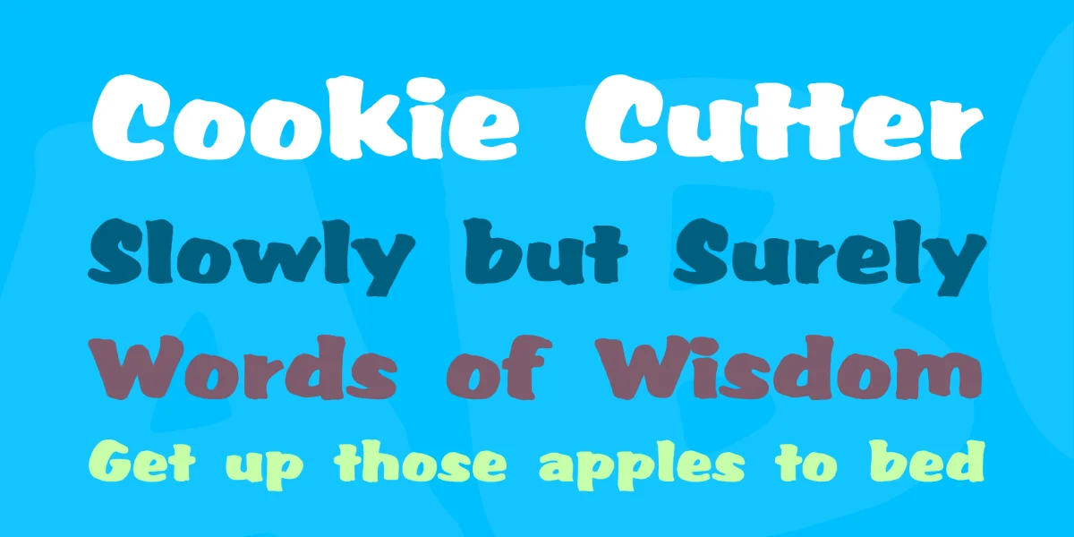 DS Accent Font preview 2