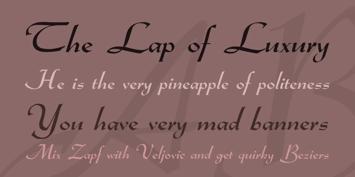 DS Admiral Font preview 2