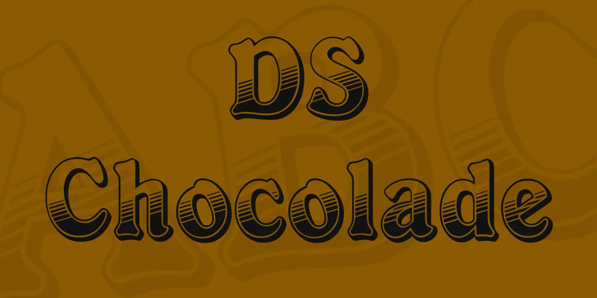 DS Chocolade Font