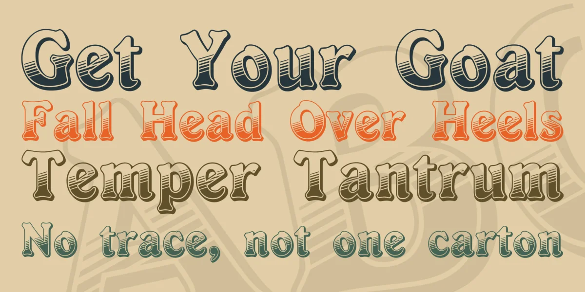 DS Chocolade Font preview 2