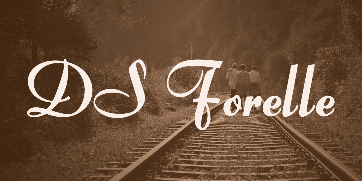 DS Forelle Font