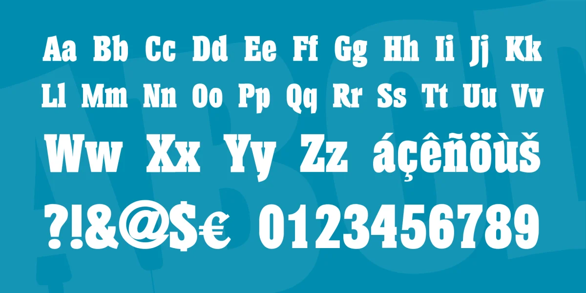 DS Hansen Font preview 3
