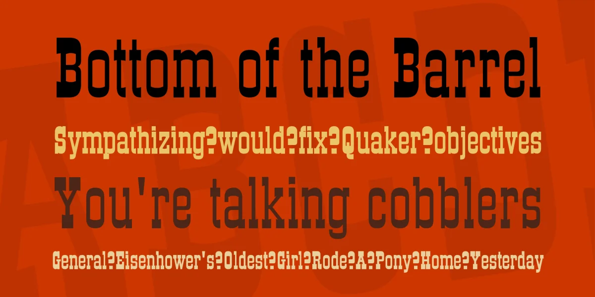DS Roundup Font Family preview 2