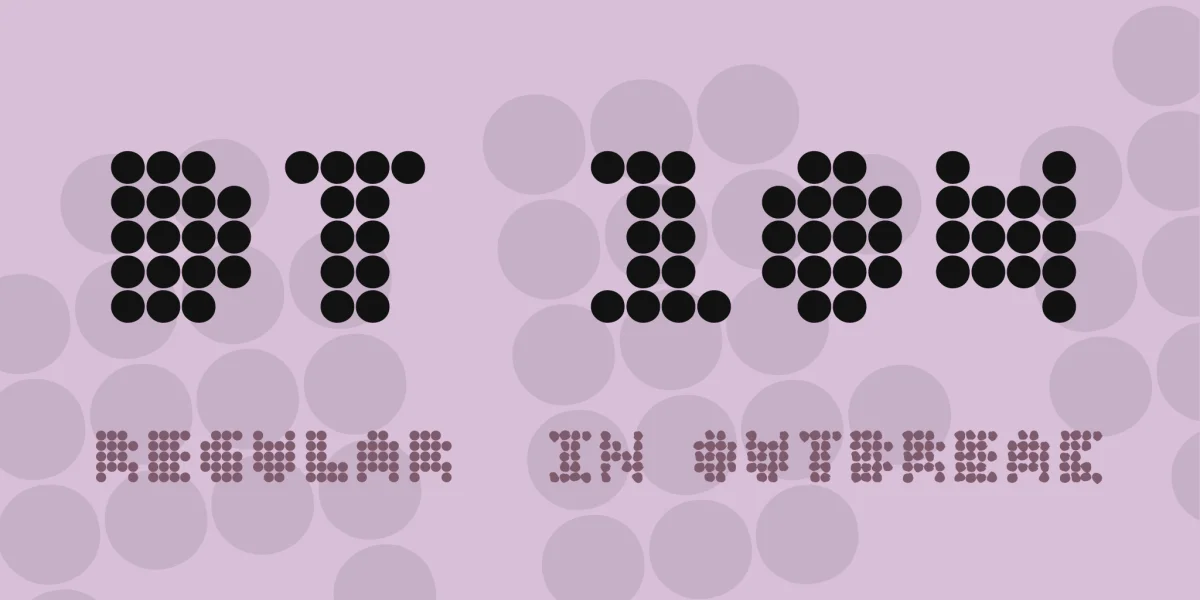 DT 104 Font Family