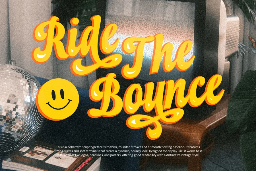 Duckin Font preview 4