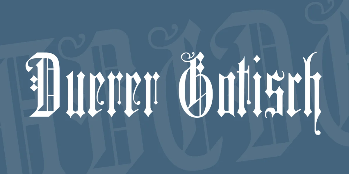 Duerer Gotisch Font