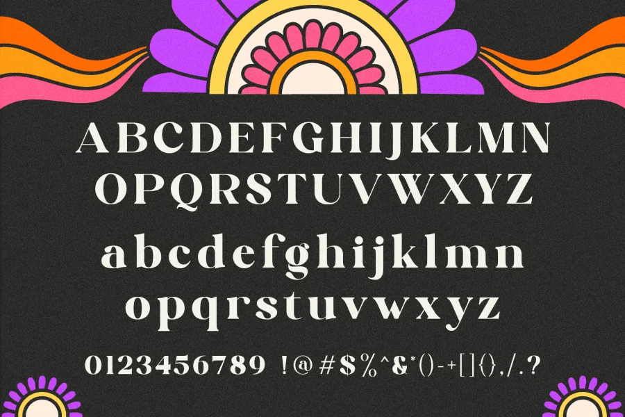 Duhit Font preview 5
