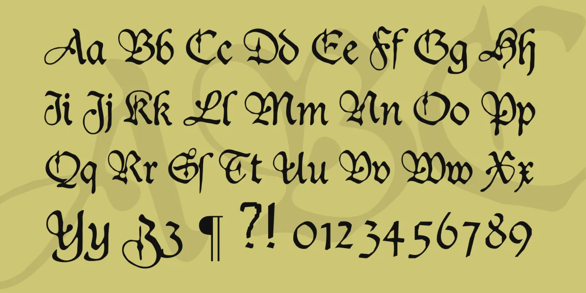 Dukeplus Font preview 4