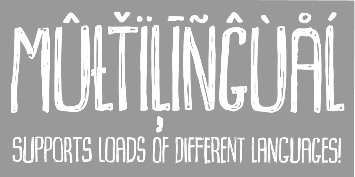 Dummkopf DEMO Font preview 3