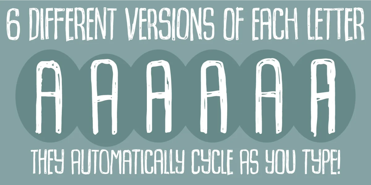 Dummkopf DEMO Font preview 4