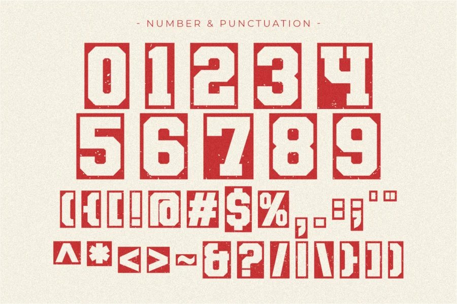 Dumps Style Font preview 7