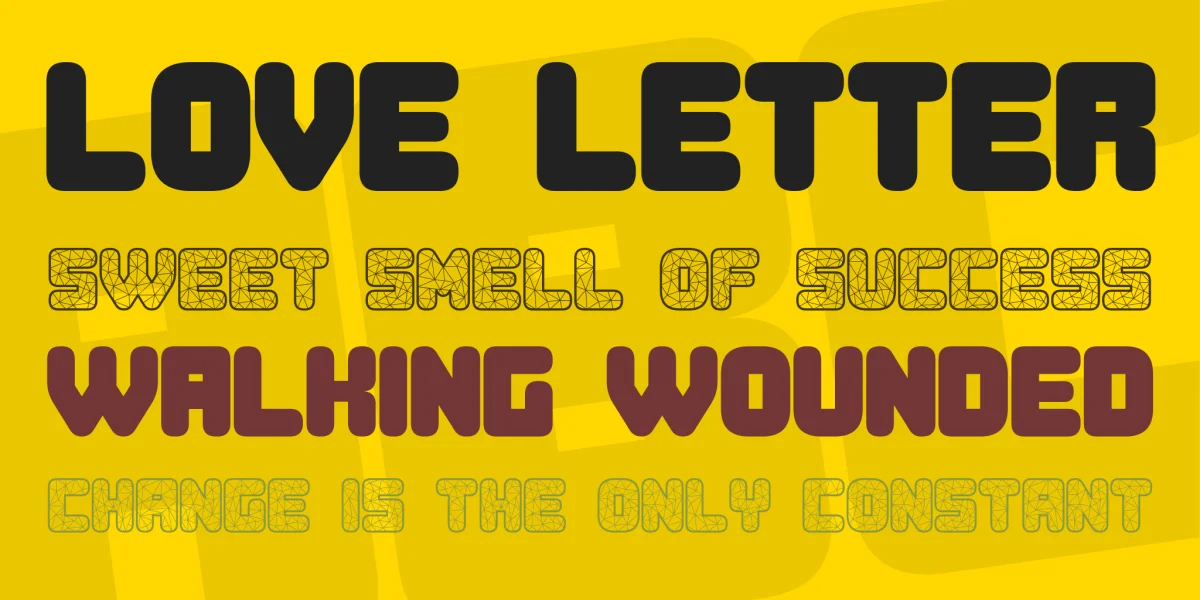 Duration Font Family preview 2