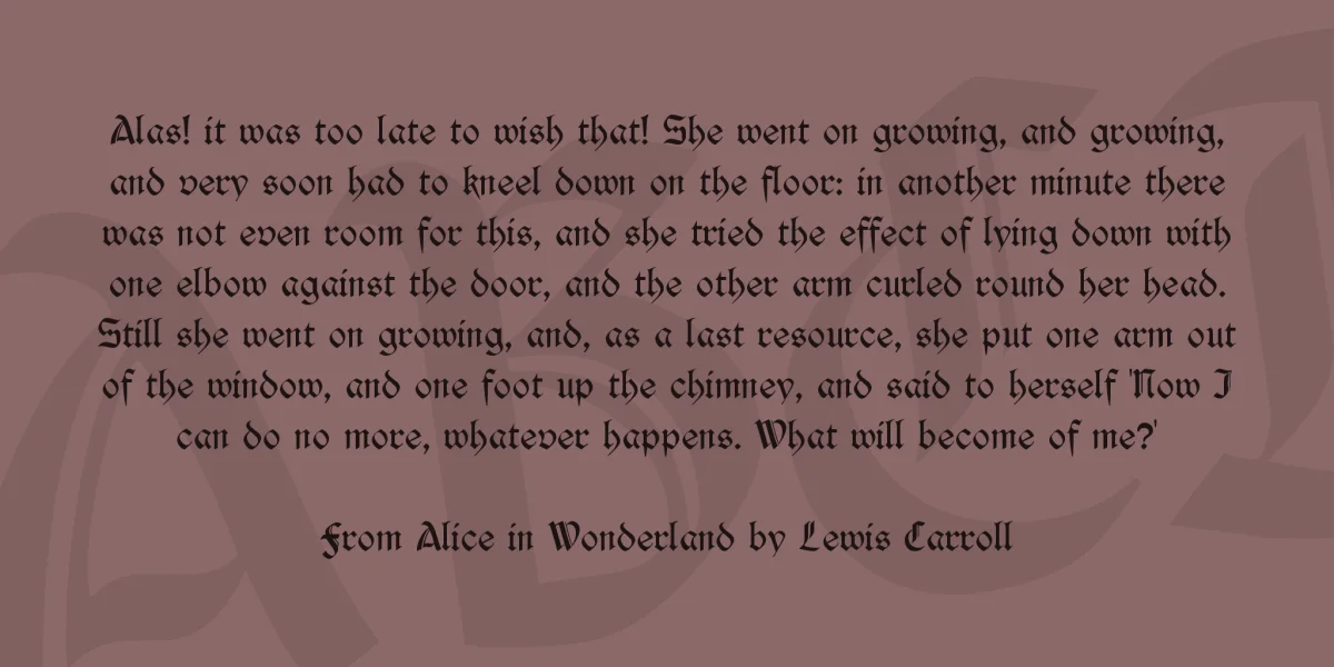 Durwent Font preview 3