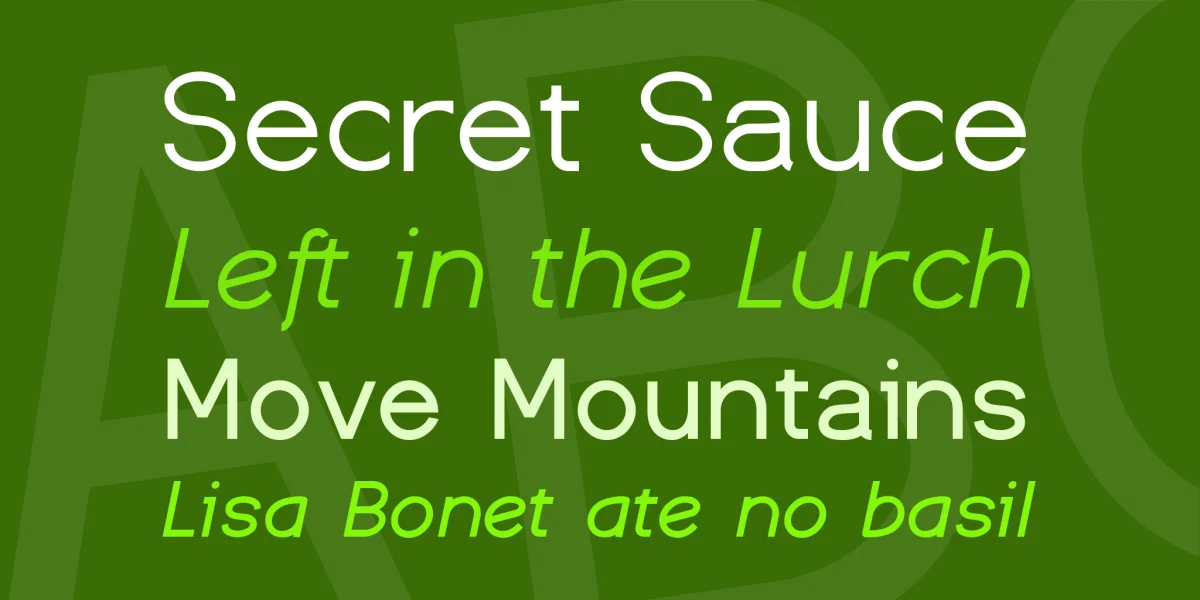 Dustismo Font Family preview 2