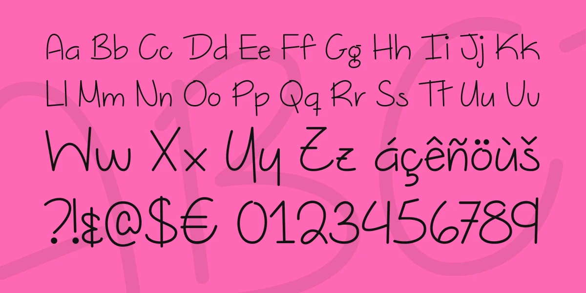 Dutch Tulips Font preview 5