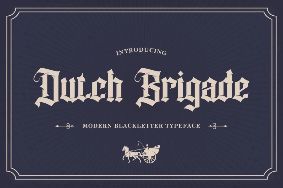 Dutchbrigade Font