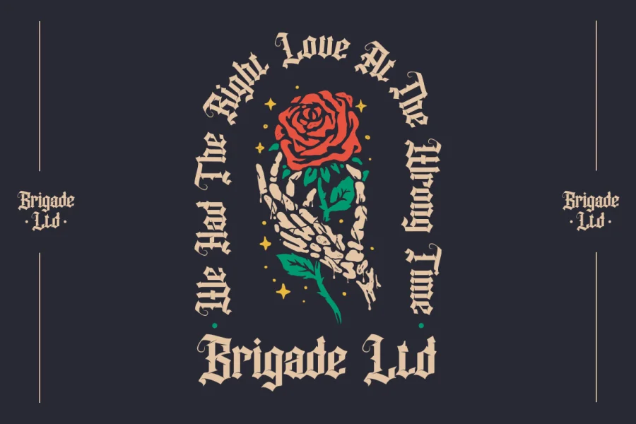 Dutchbrigade Font preview 4