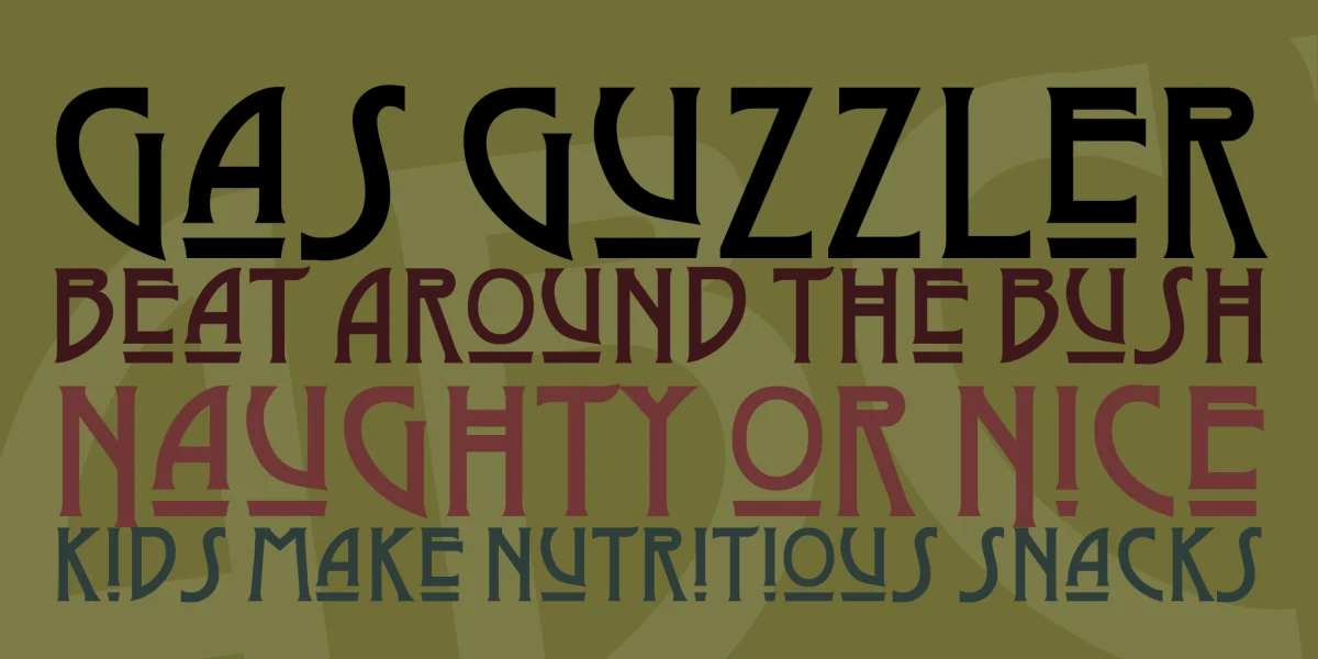 Dyer Arts and Crafts Font preview 2