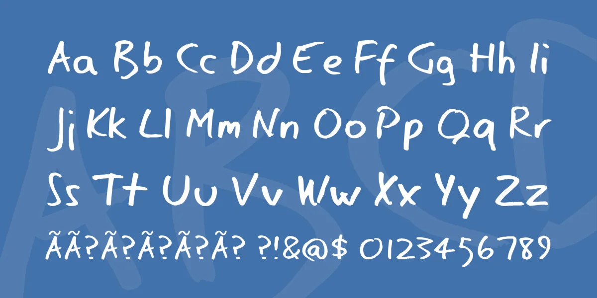Eager Naturalist Font preview 4