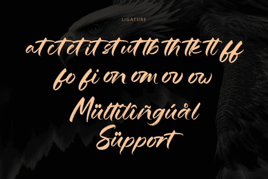 Eagle Horizon-Personal use Font preview 12