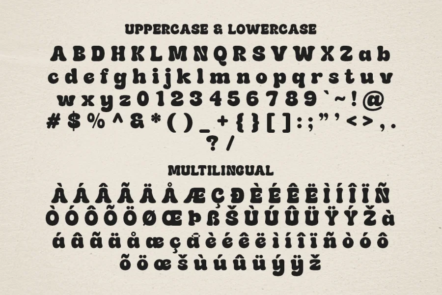 Early Quake DEMO Font preview 2