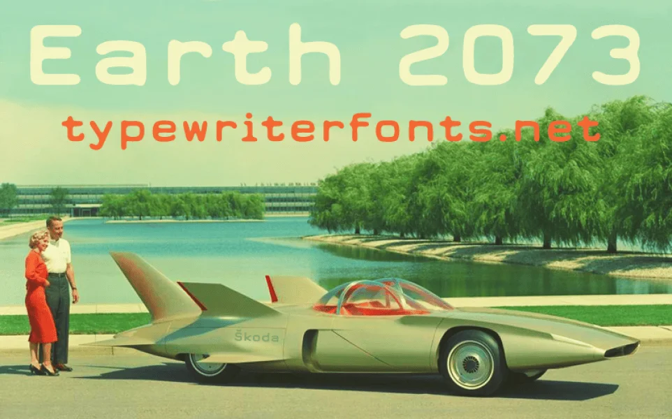 Earth 2073 Font