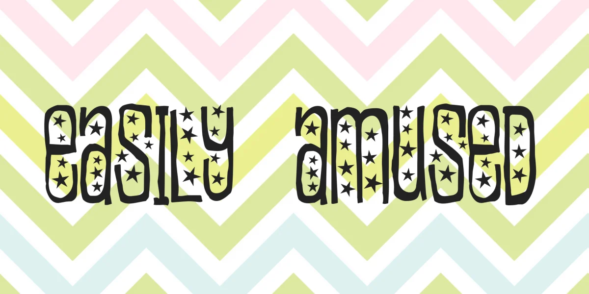 Easily amused Font
