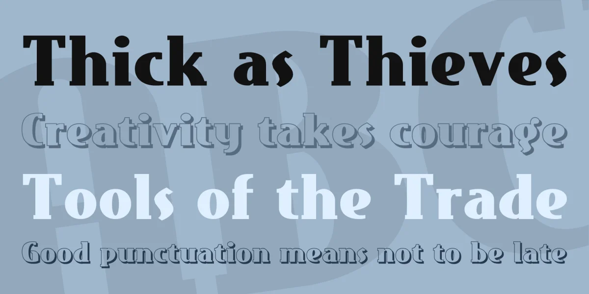 East Market Font Family preview 2