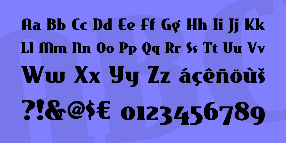 East Market Font Family preview 3