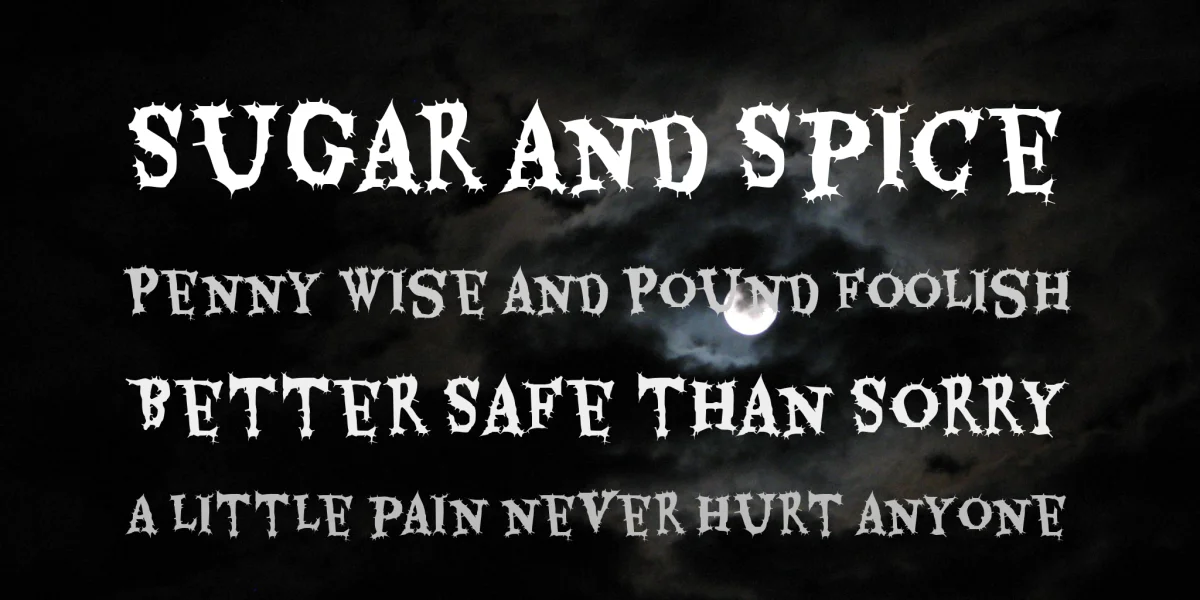 Eater Font preview 2