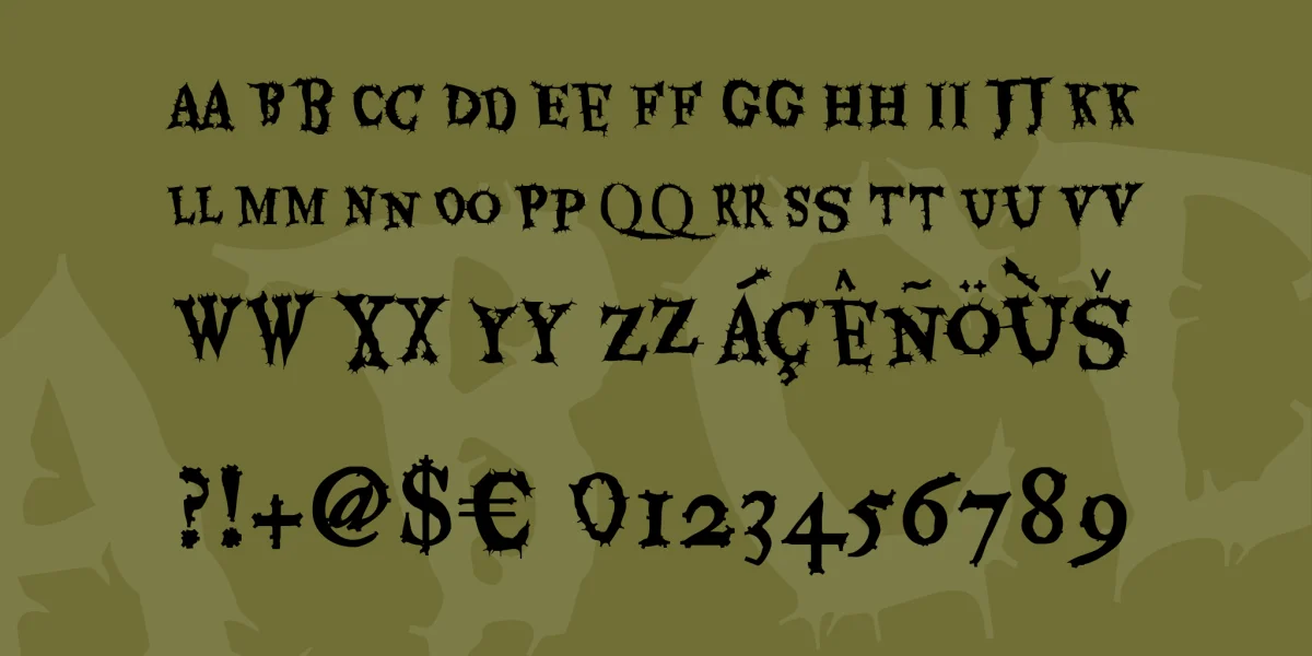 Eater Font preview 4