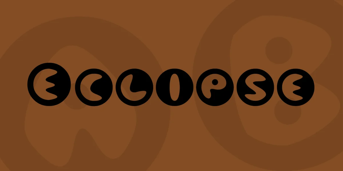 Eclipse Font